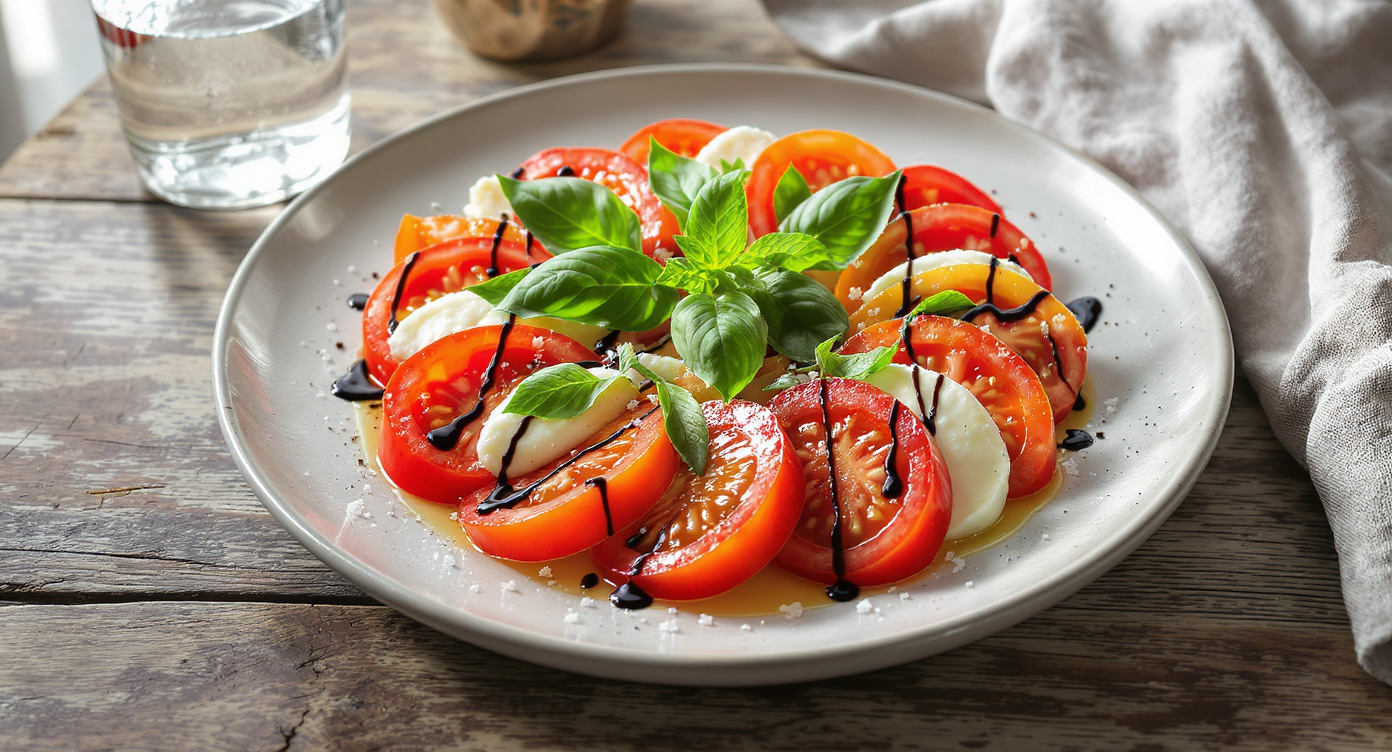 Heirloom Tomato Caprese Salad