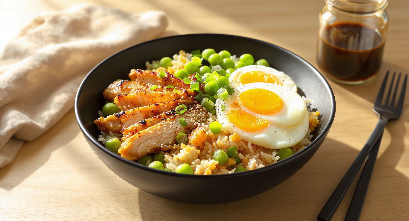Trader Joe’s High-Protein Chicken & Veggie Power Bowl