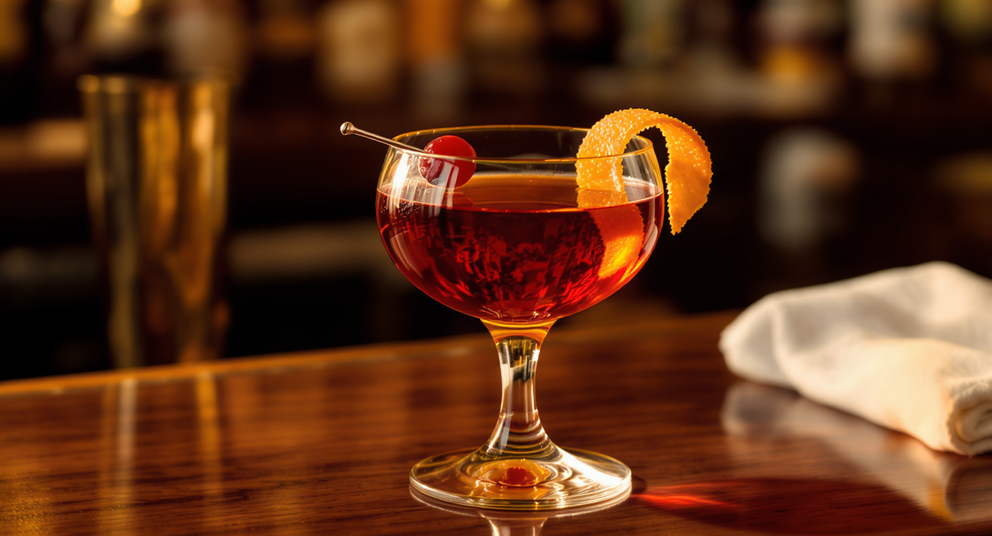 Classic Manhattan Cocktail