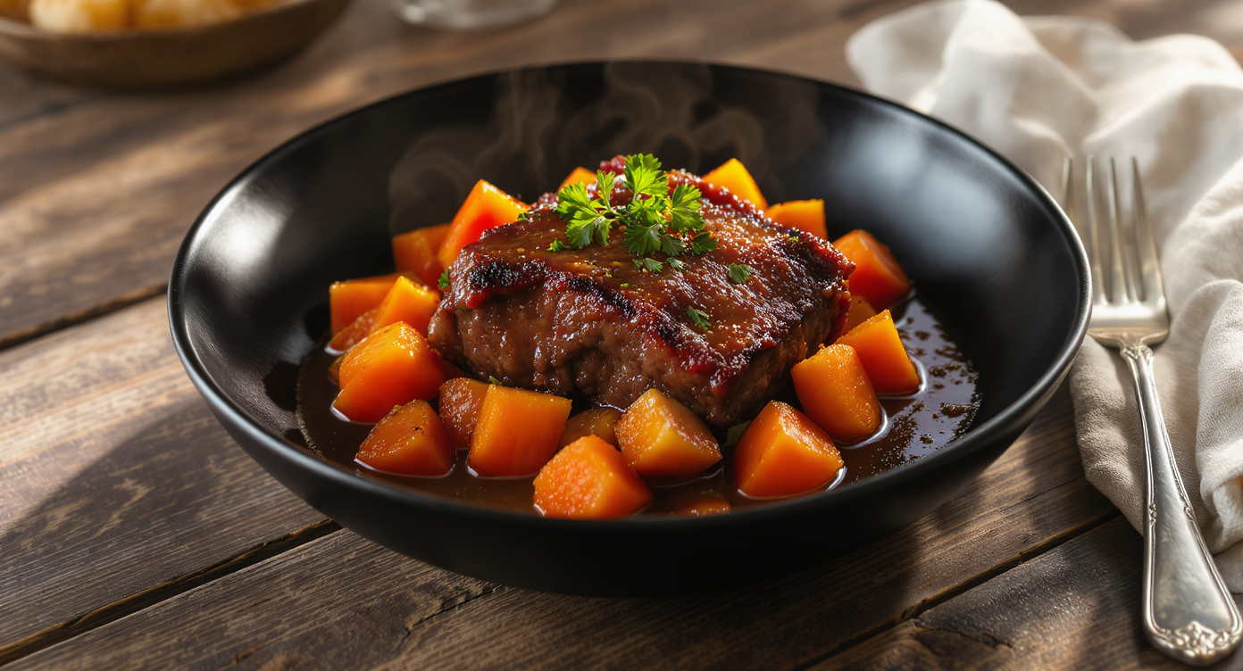 Syrah-Braised Beef Short Ribs