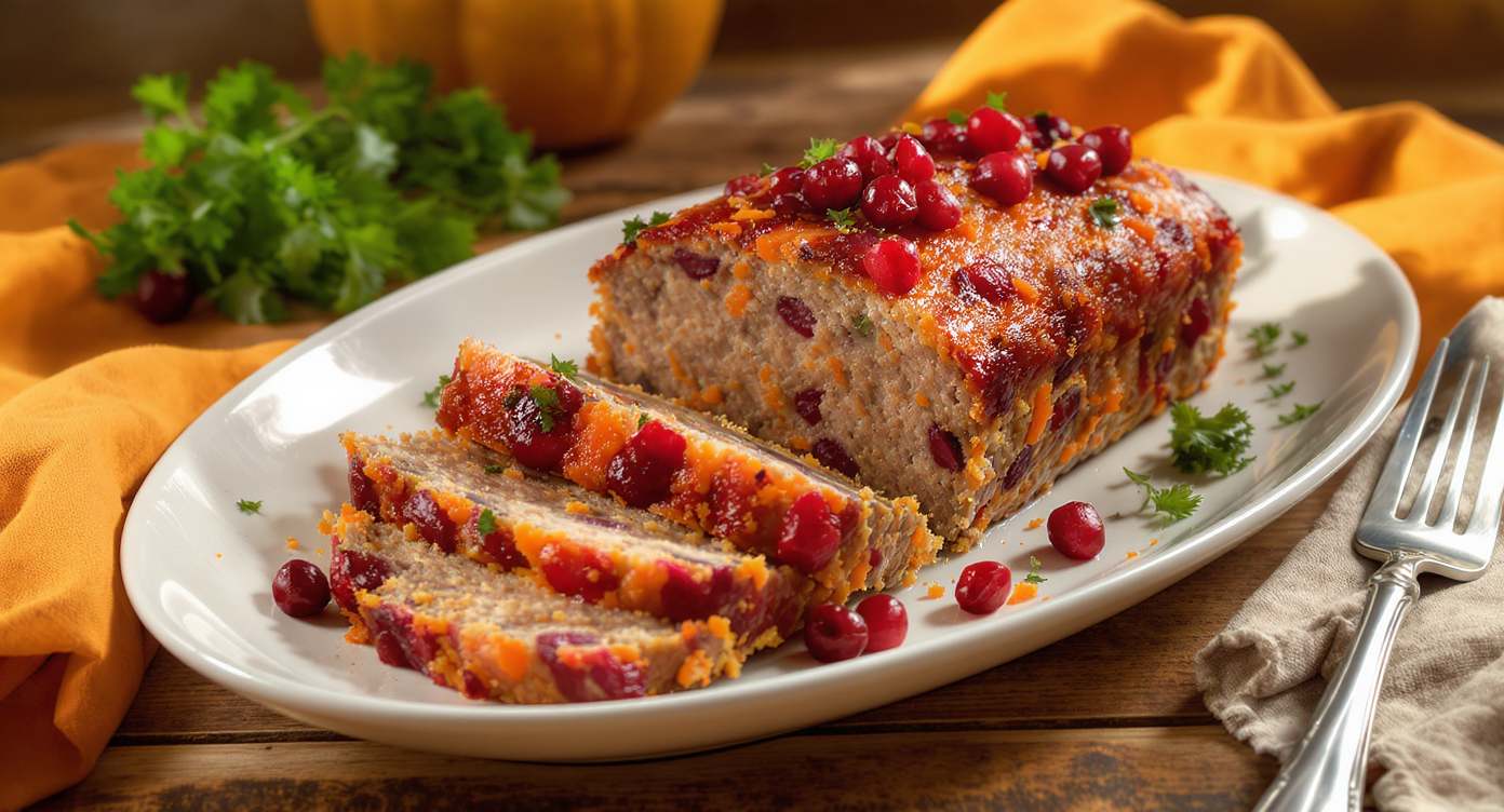 Turkey & Cranberry Meatloaf