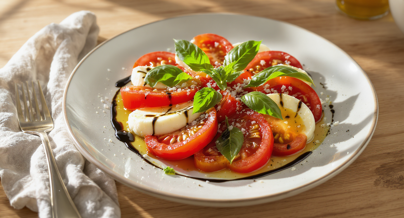 Heirloom Tomato Caprese Salad