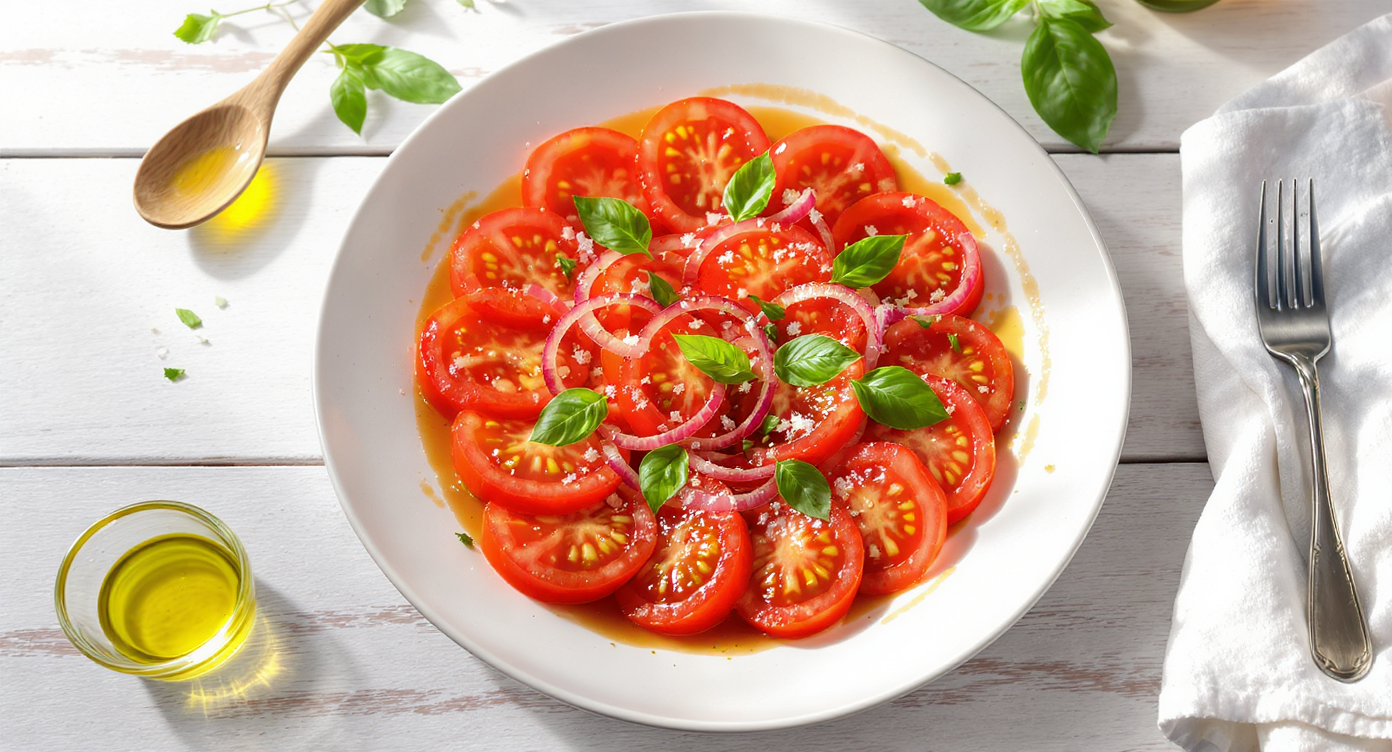 Harlem Tomato & Basil Salad