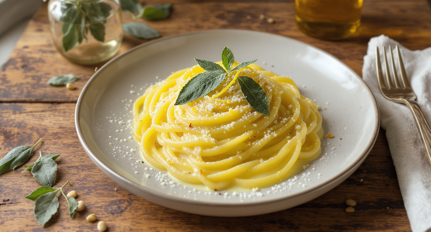 Vegan Sage & Butter Pasta
