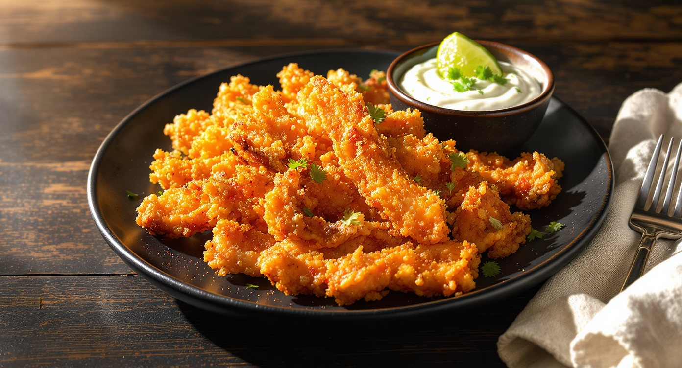 Crispy Chicken Chicharrones (Pork-Free)