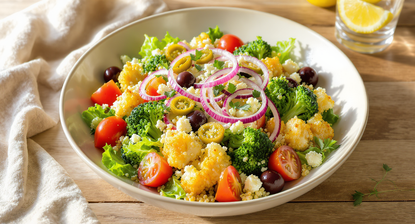 Mediterranean Quinoa Chopped Salad
