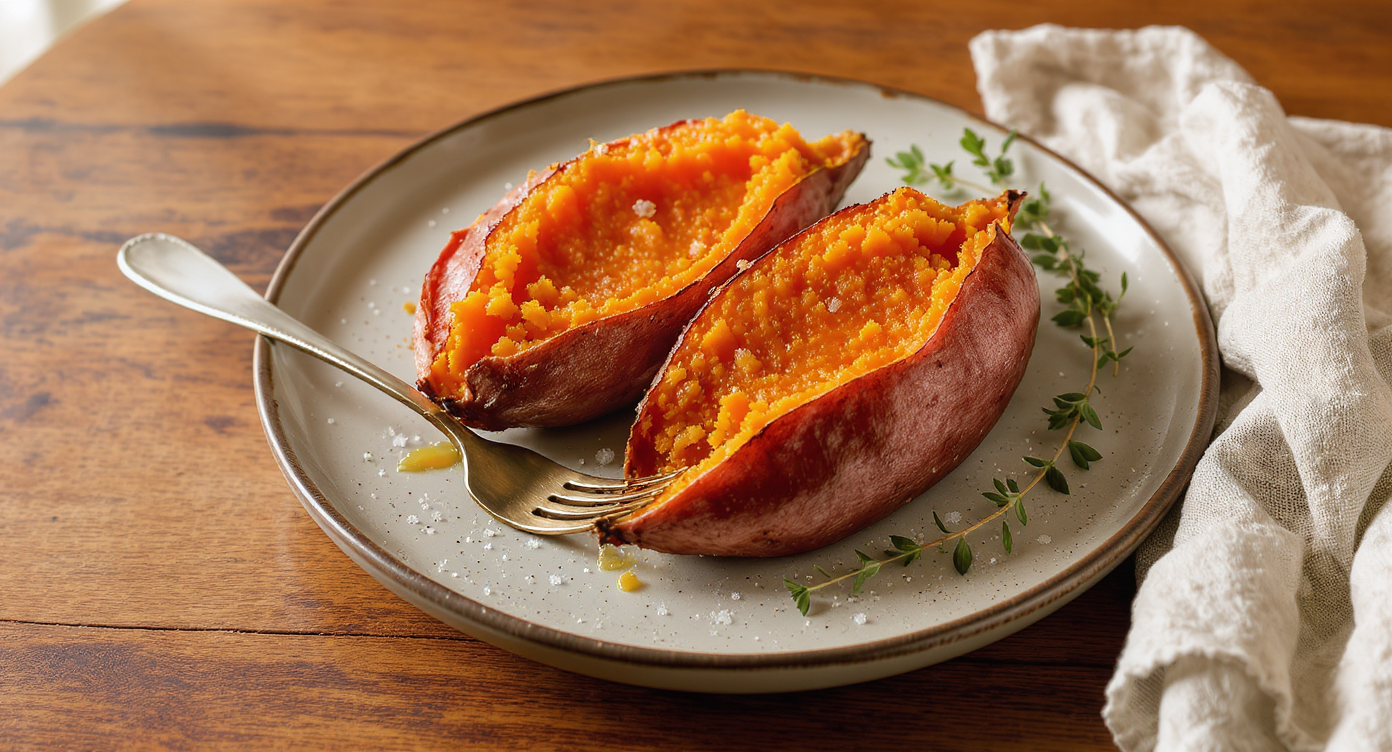 Perfect Baked Sweet Potato