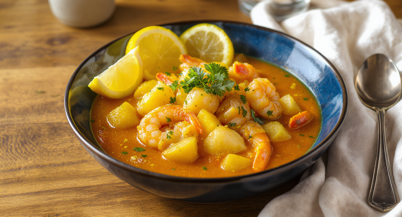 Shrimp & Salmon Bouillabaisse