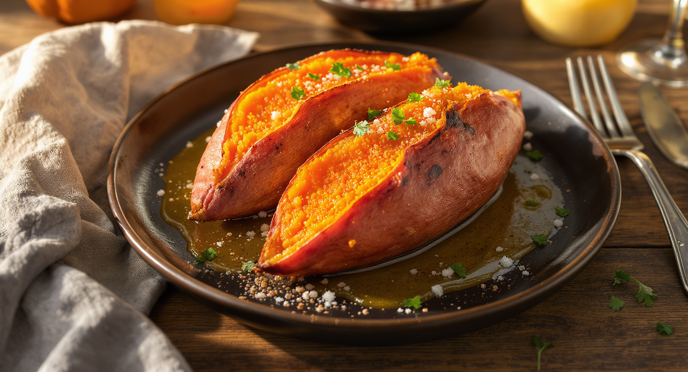 Perfect Baked Sweet Potato