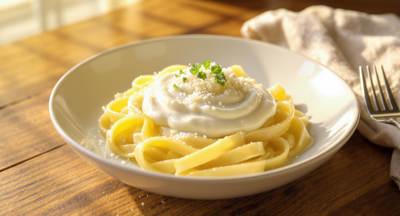 Classic Homemade Alfredo Sauce