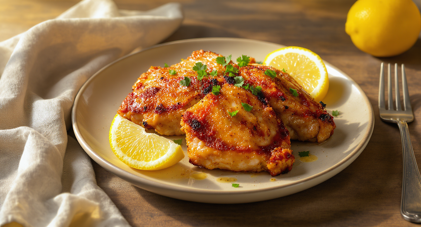 Crispy Air Fryer Chicken Thighs