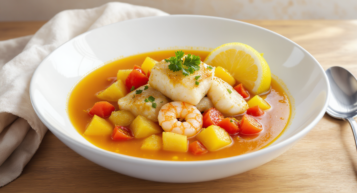 Halibut & Shrimp Bouillabaisse