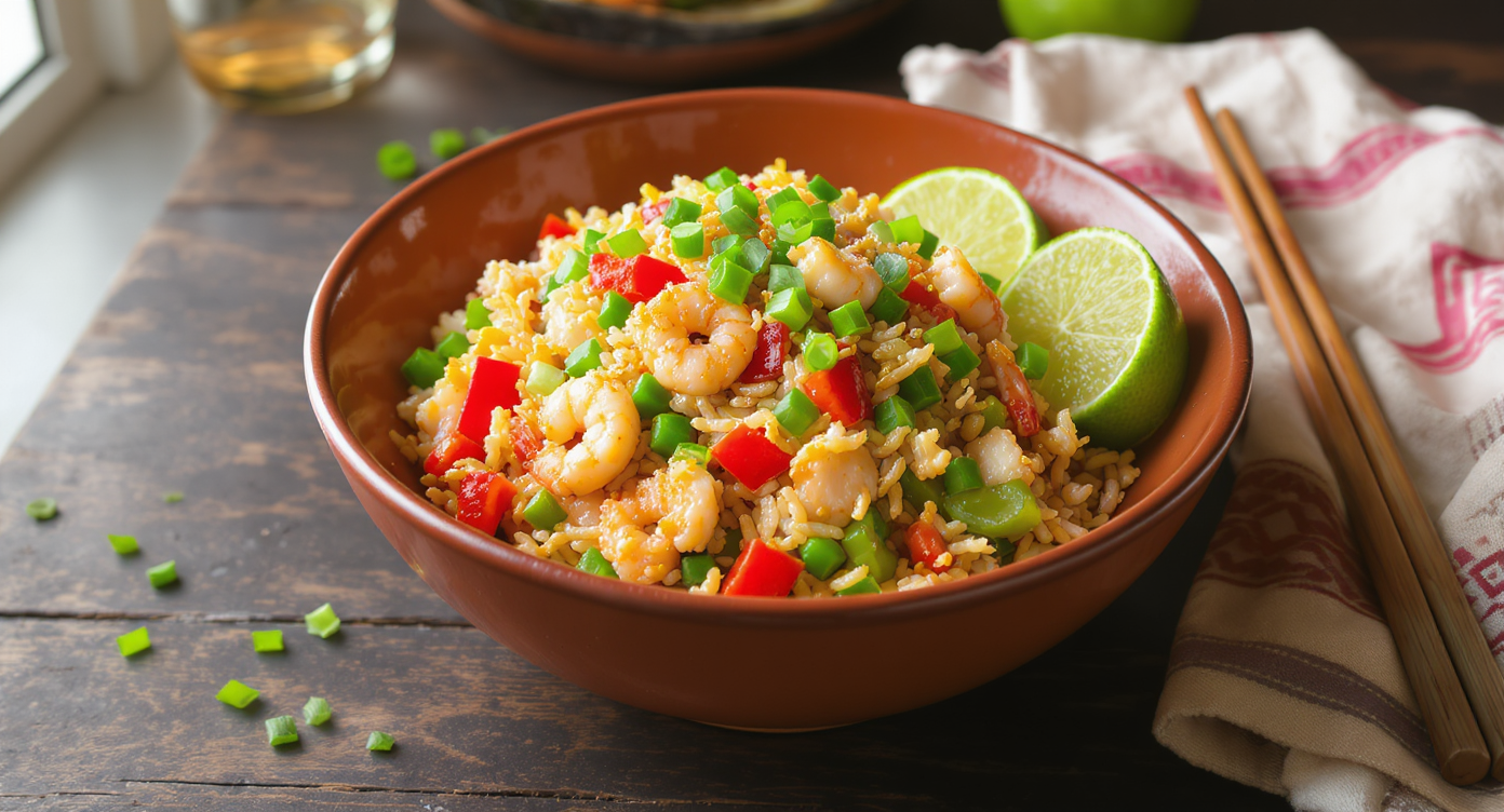 Chifa-Style Chinese-Peruvian Fried Rice