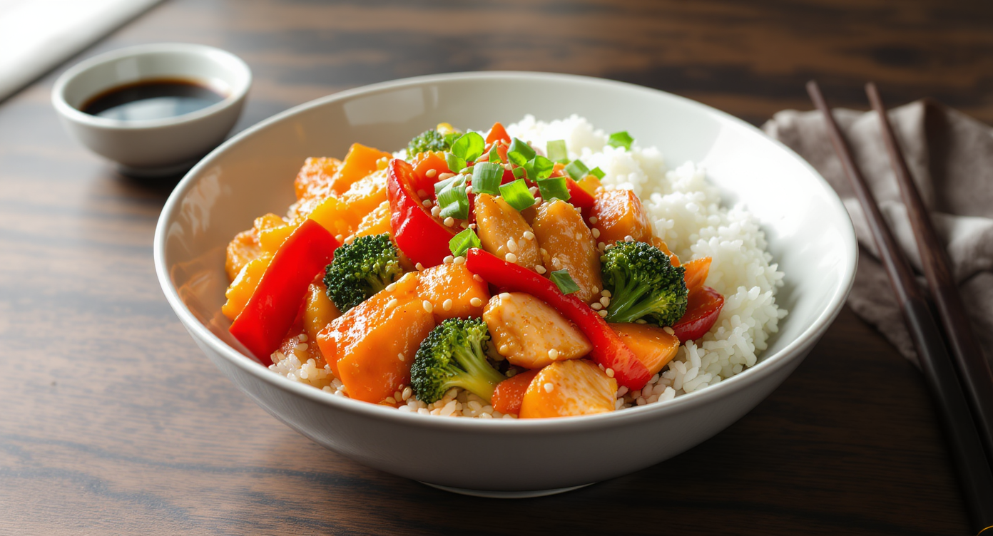 Classic Chinese Chicken & Vegetable Stir Fry