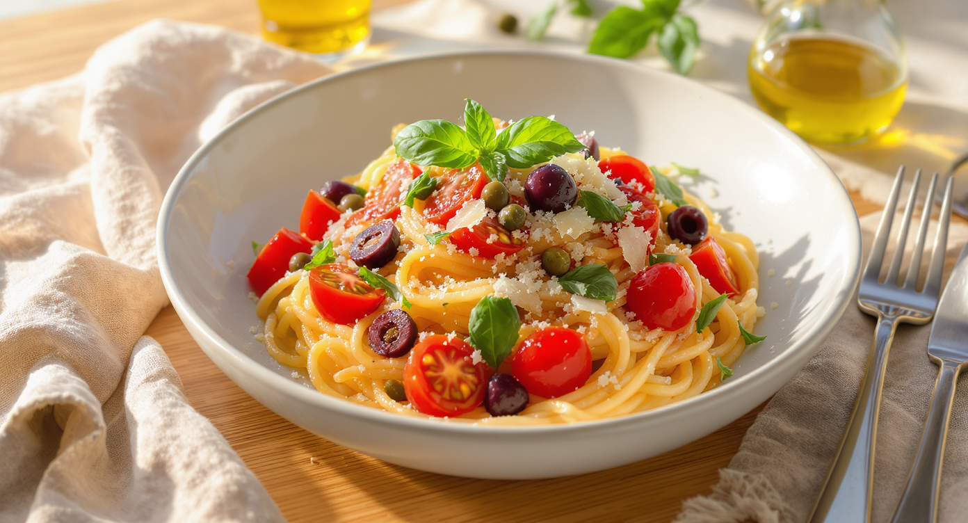 Spaghetti alla Mediterranean