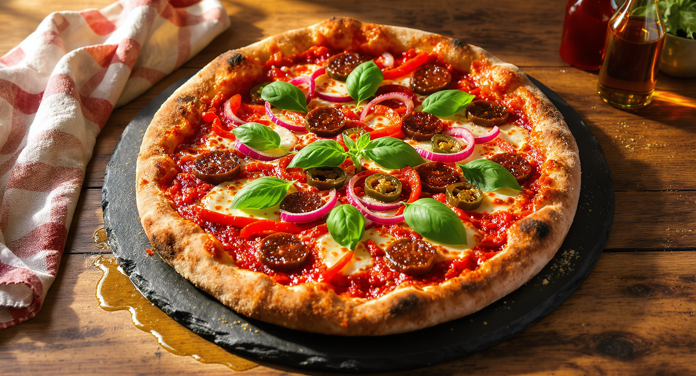 Fiery Calabrian Spicy Pizza