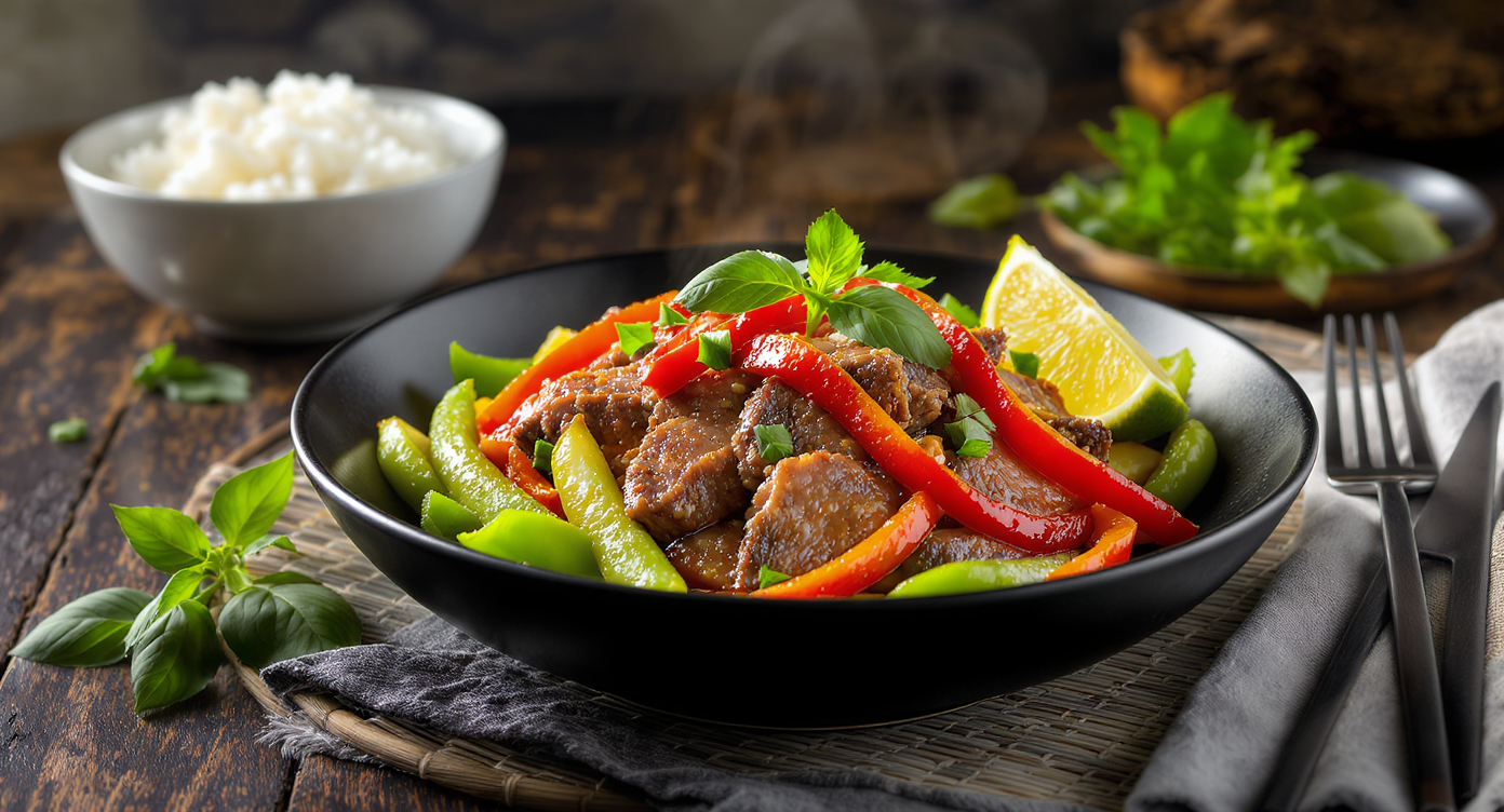 Thai Lemongrass Beef Stir-Fry