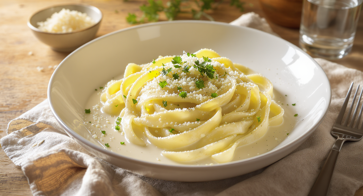 Classic Creamy Alfredo Sauce
