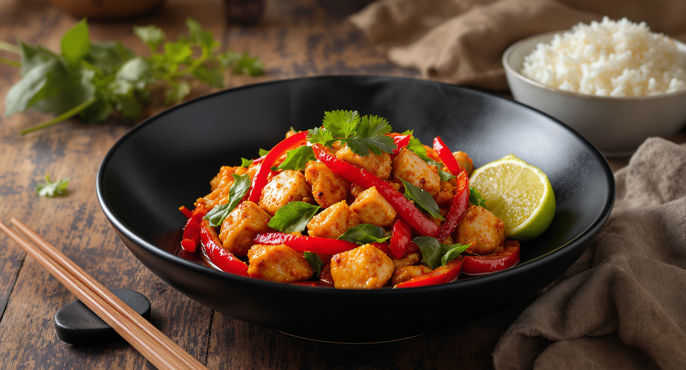 Thai Basil Chicken Stir-Fry (Gai Pad Krapow)