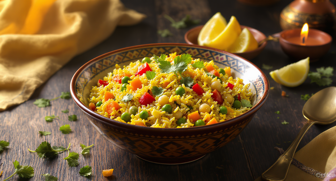Aromatic Vegetable Pulao