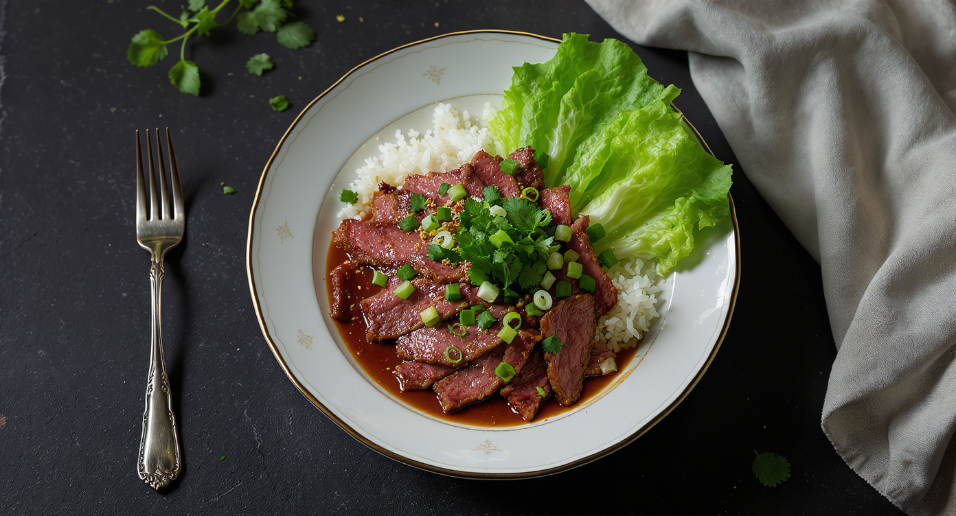 Nam Tok Neua (Thai Waterfall Beef Salad)