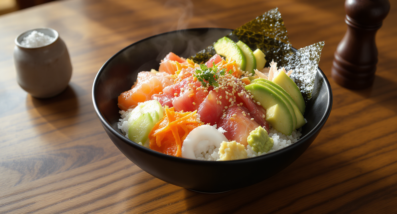 Japanese Chirashi Sushi (Scattered Sushi Bowl)