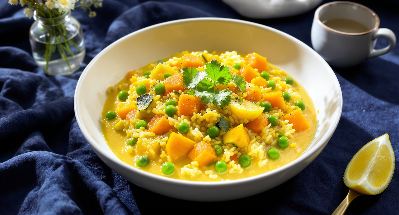 One-Pot Indian Vegetable Khichdi (Kid- and Adult-Friendly)