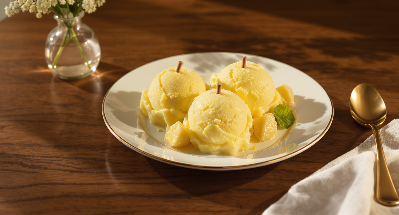 Jeni-Style Durian Ice Cream