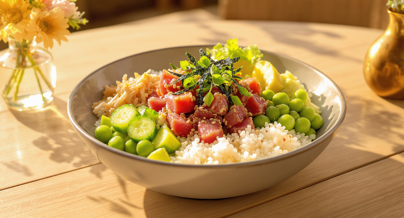 California-Style Ahi Poke Bowl