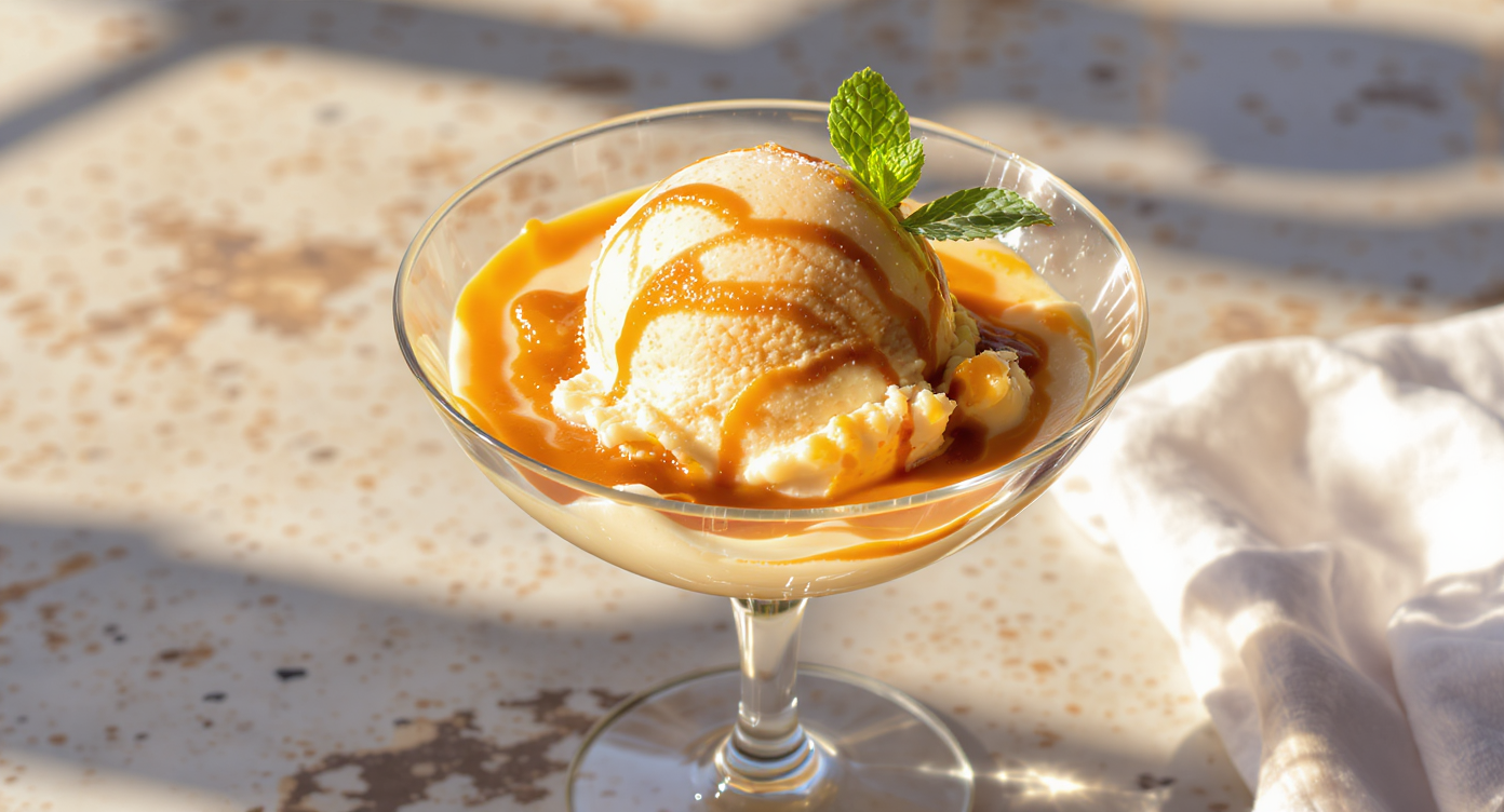 Tamarind Swirl Ice Cream (Inspired by Jeni Britton Style)