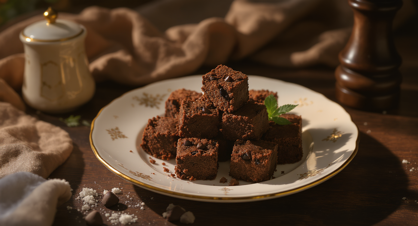 Vanilla Protein Powder Fudgy Brownie Bites