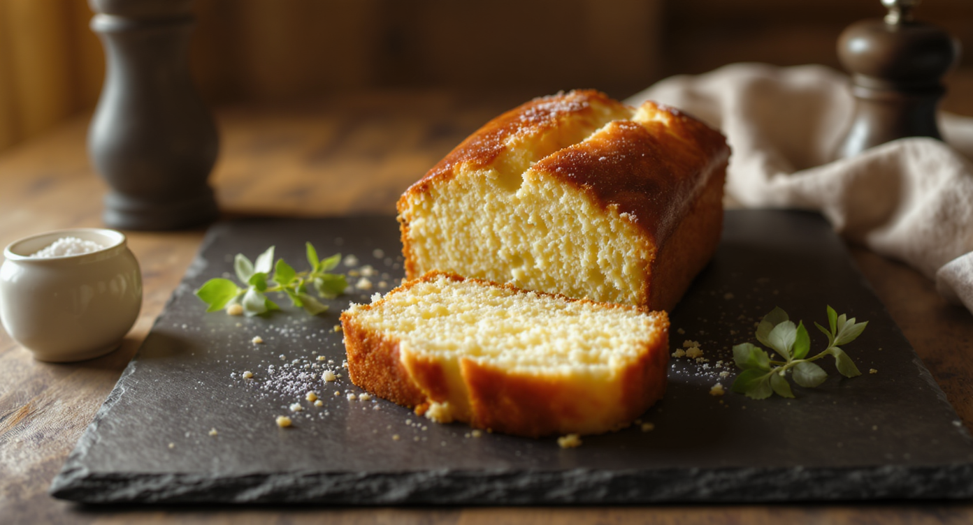 High-Protein Vanilla Pound Cake