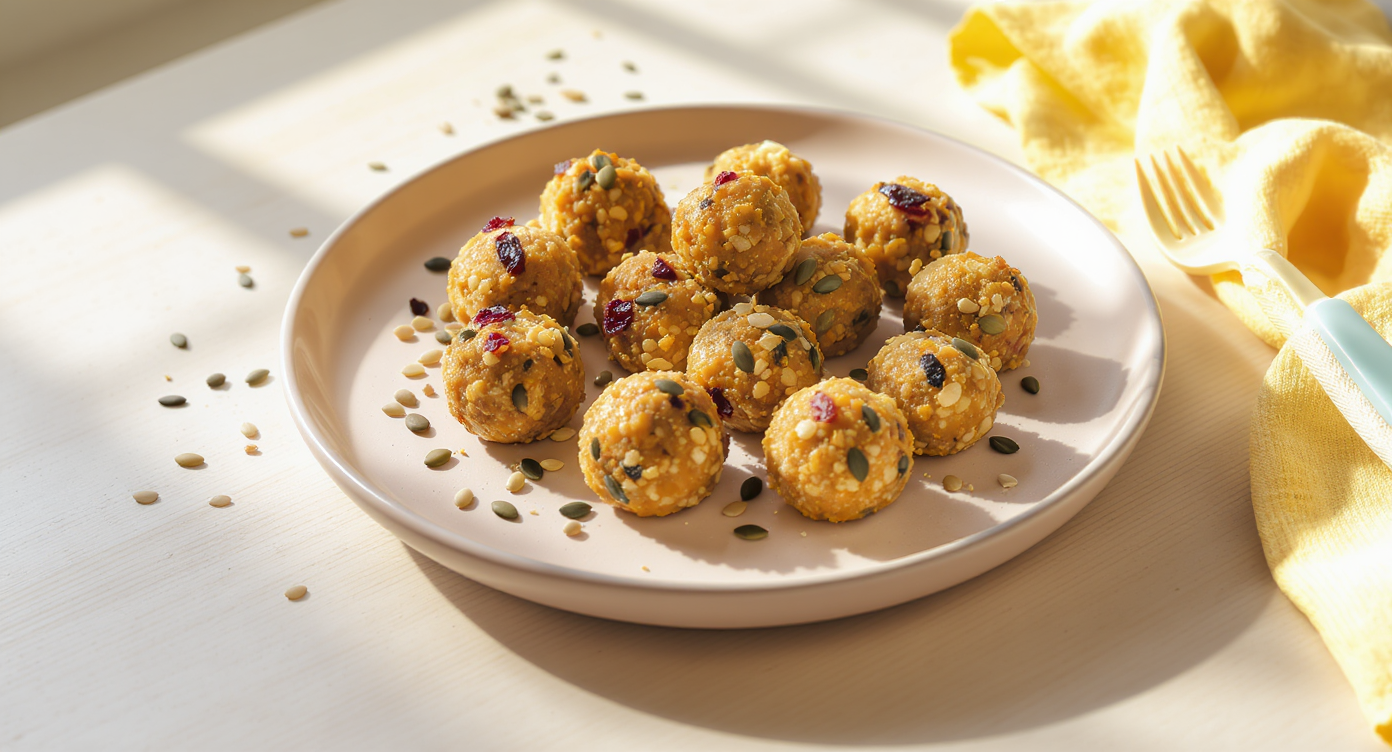 Kid-Friendly Bean & Seed Snack Balls (Nut-Free, Vegan)