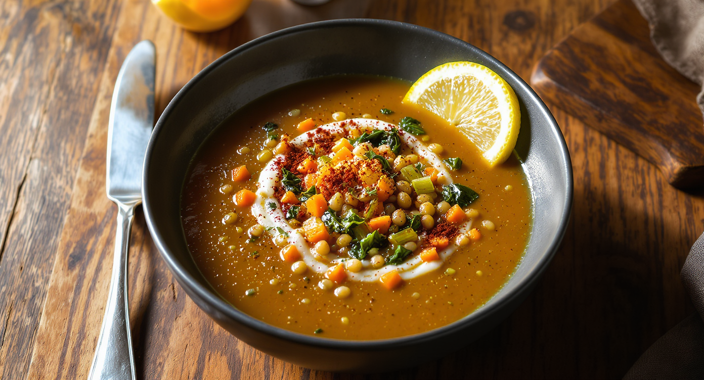 Smoky Lentil & Spinach Power Soup