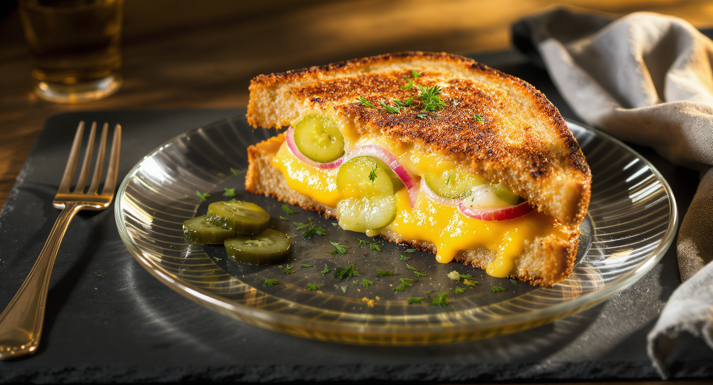 Pickle Lovers’ Grilled Cheese