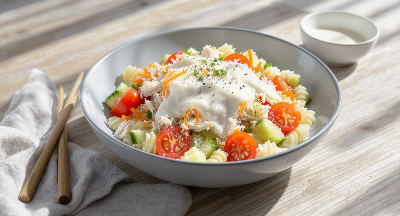 Cool Chicken Pasta Salad for a Hot Day