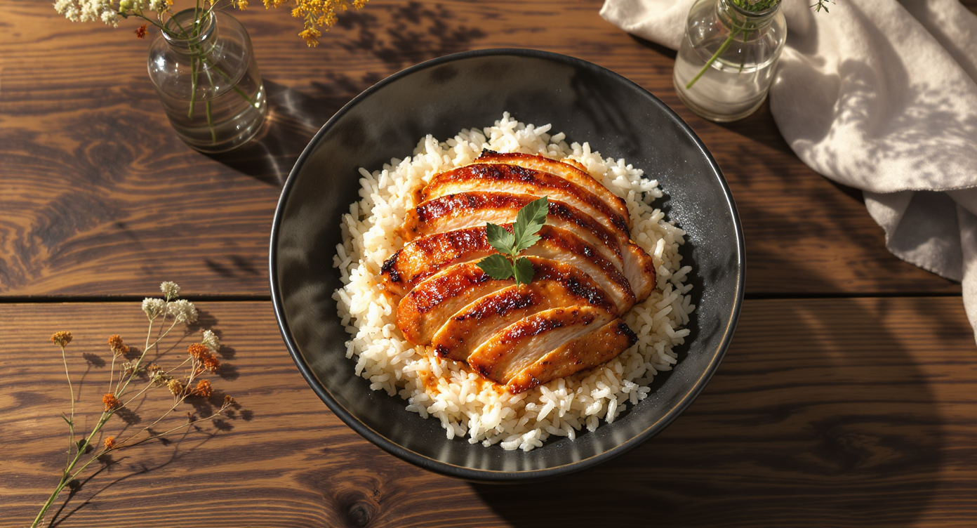 Hello World Chicken & Rice Bowl