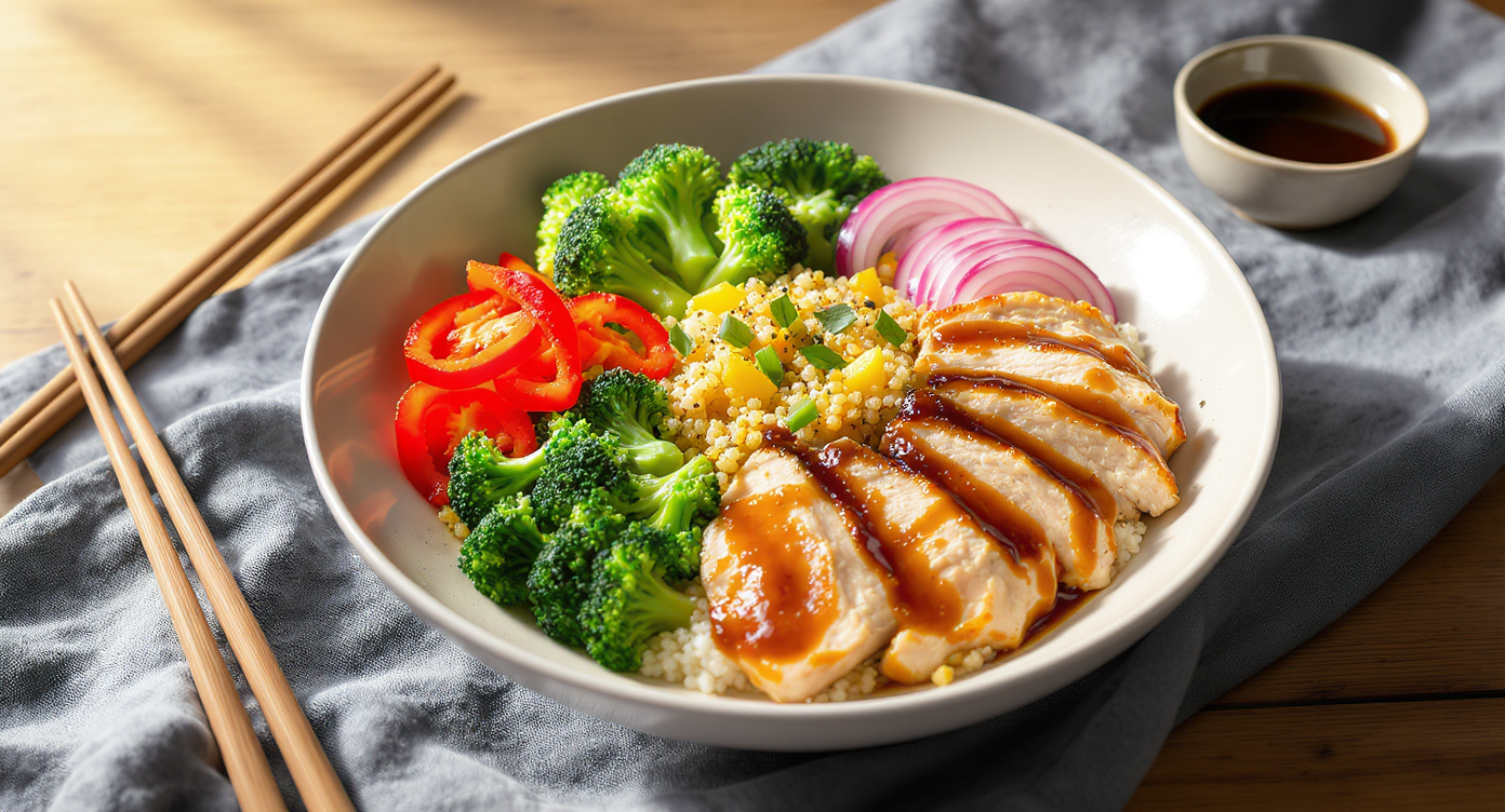 Blackstone Chicken & Veggie Power Bowl (with Quinoa)