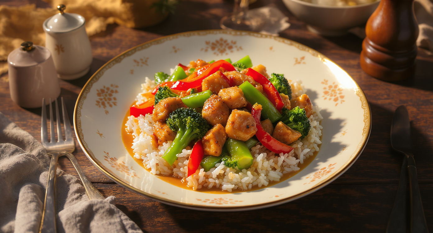 Simple Blackstone Asian Stir Fry