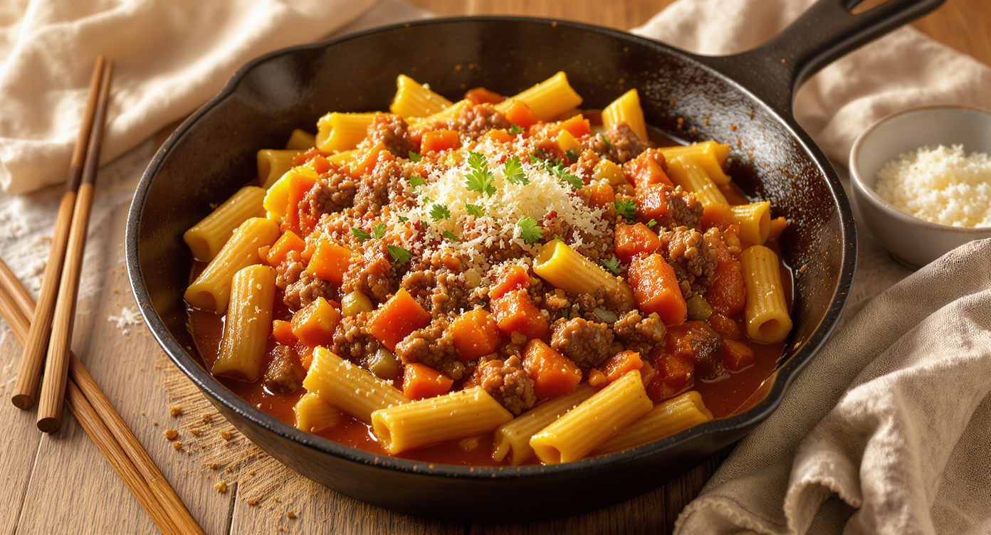 Red Wine Beef Ragu Pasta