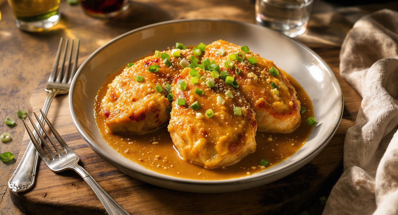 Peanut Butter Chicken Skillet