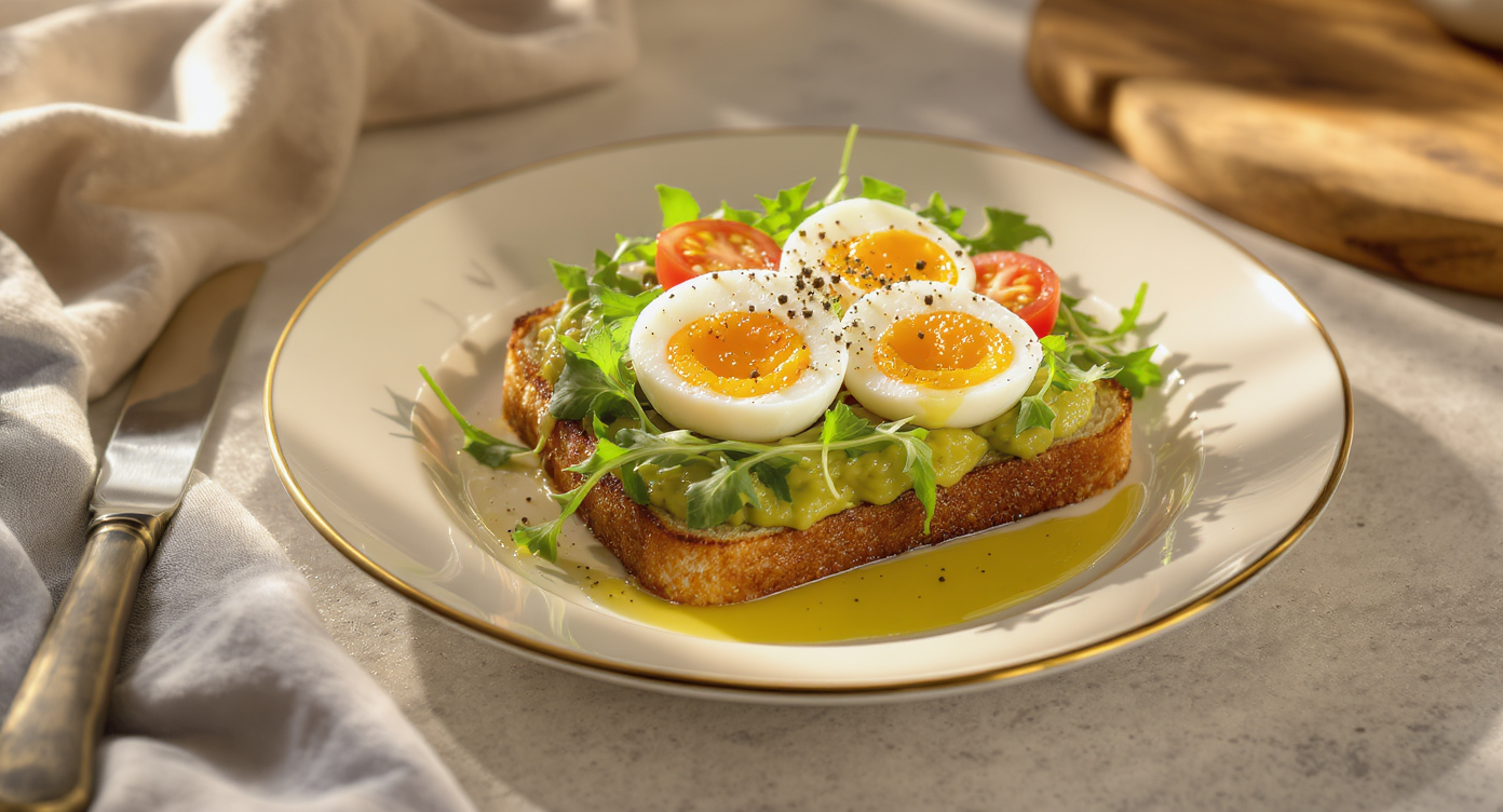 Cannabis-Infused Avocado Toast Meal
