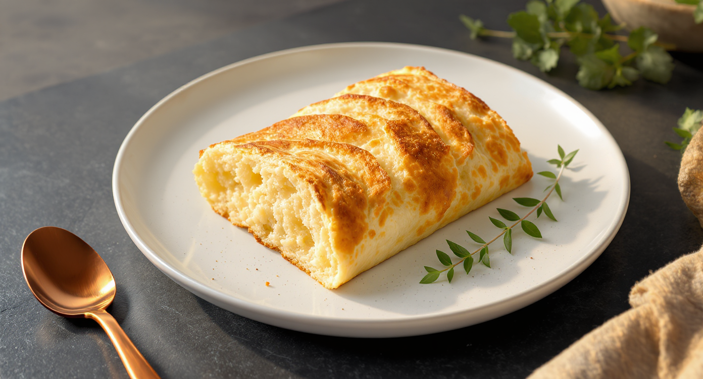 High-Protein Greek Yogurt Quick Bread Wrap