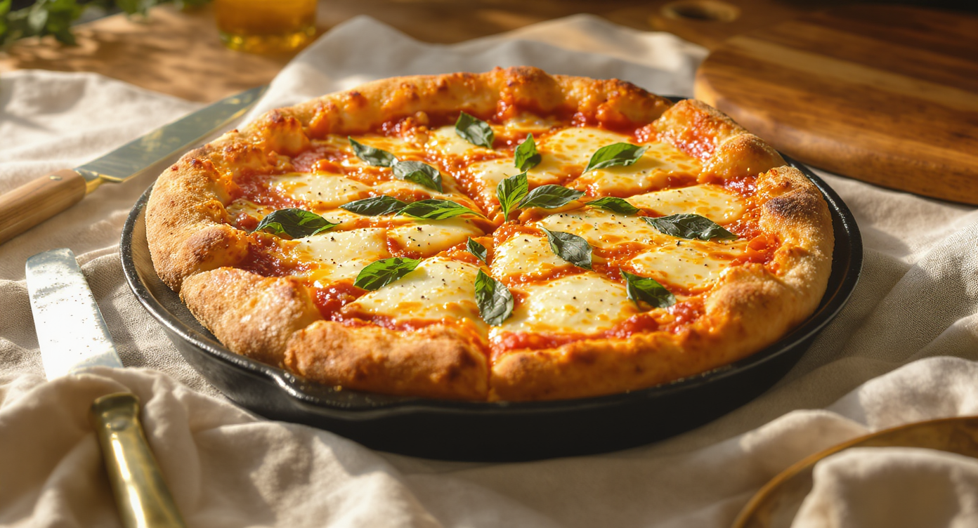 Kid-Friendly Classic Cheese Pizza