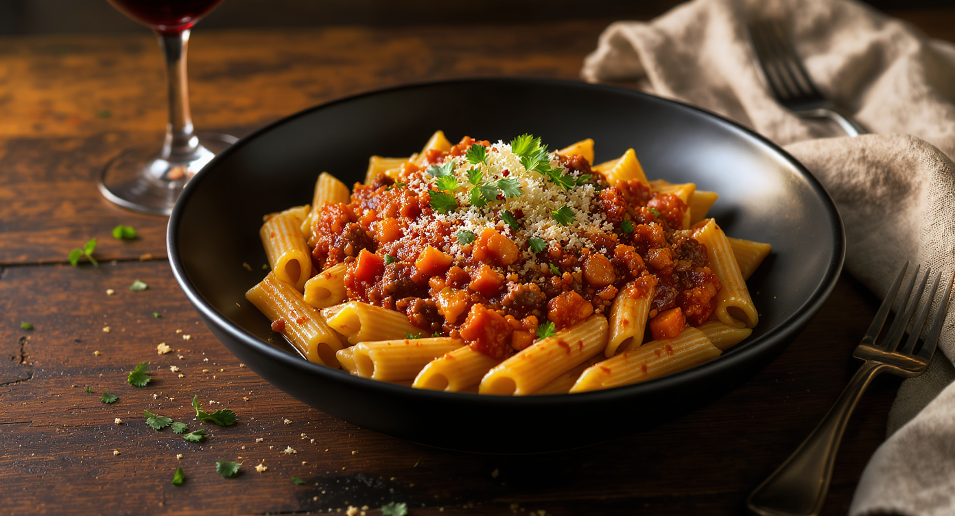 Red Wine Beef Ragu Pasta