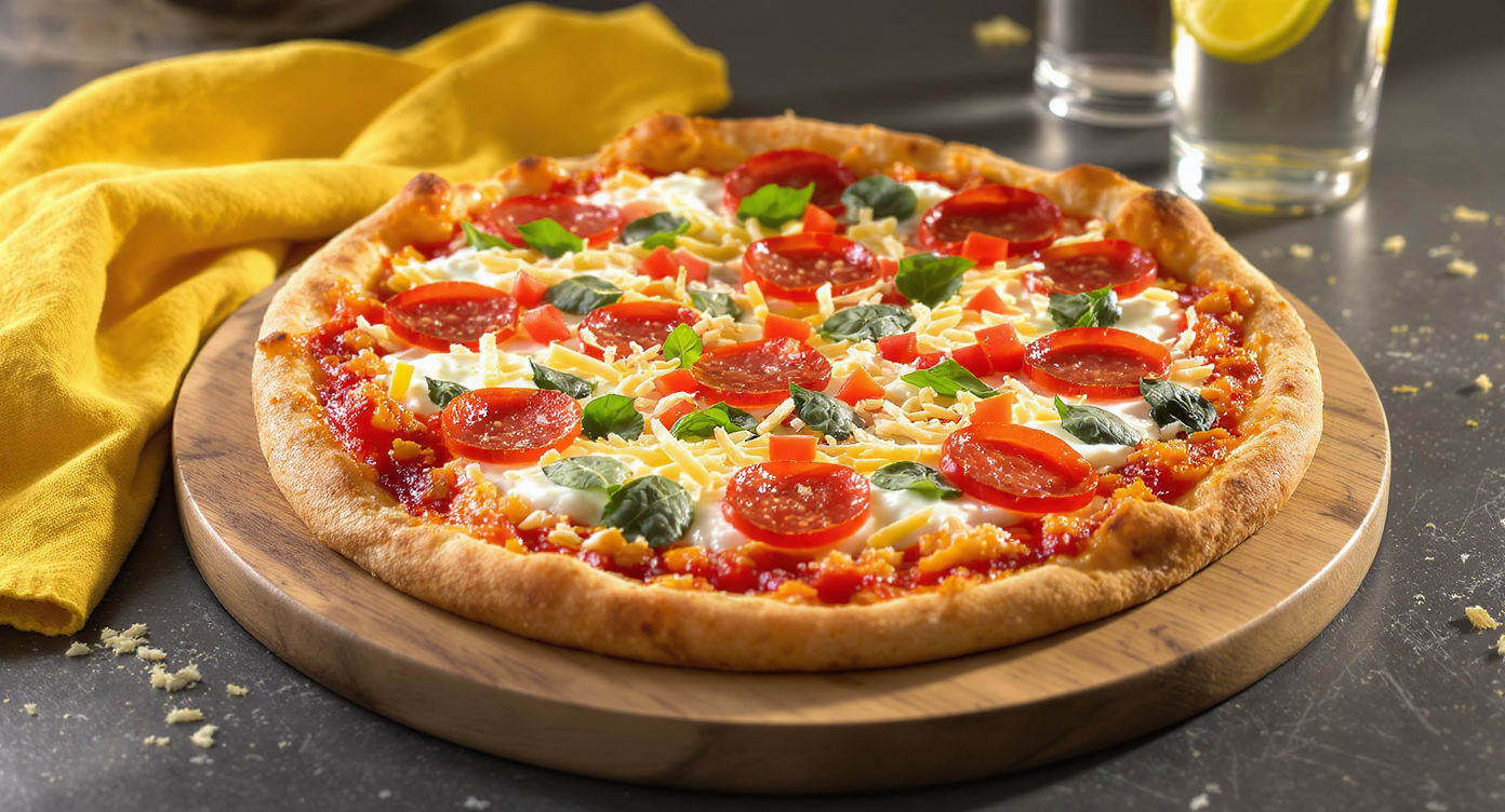 High-Protein Kid-Friendly Pizza (Under 500 Calories)