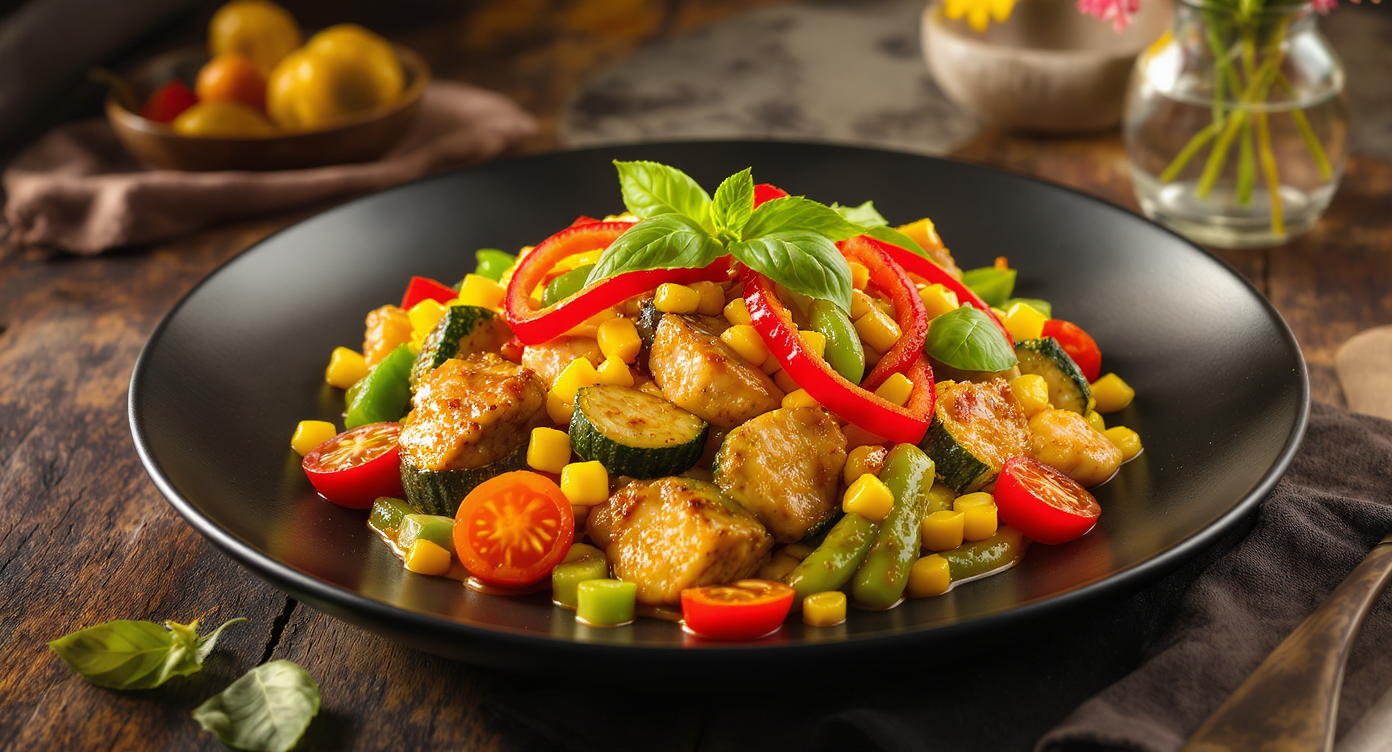 Thai-Inspired Summer Chicken Stir-Fry (Black Top Special)