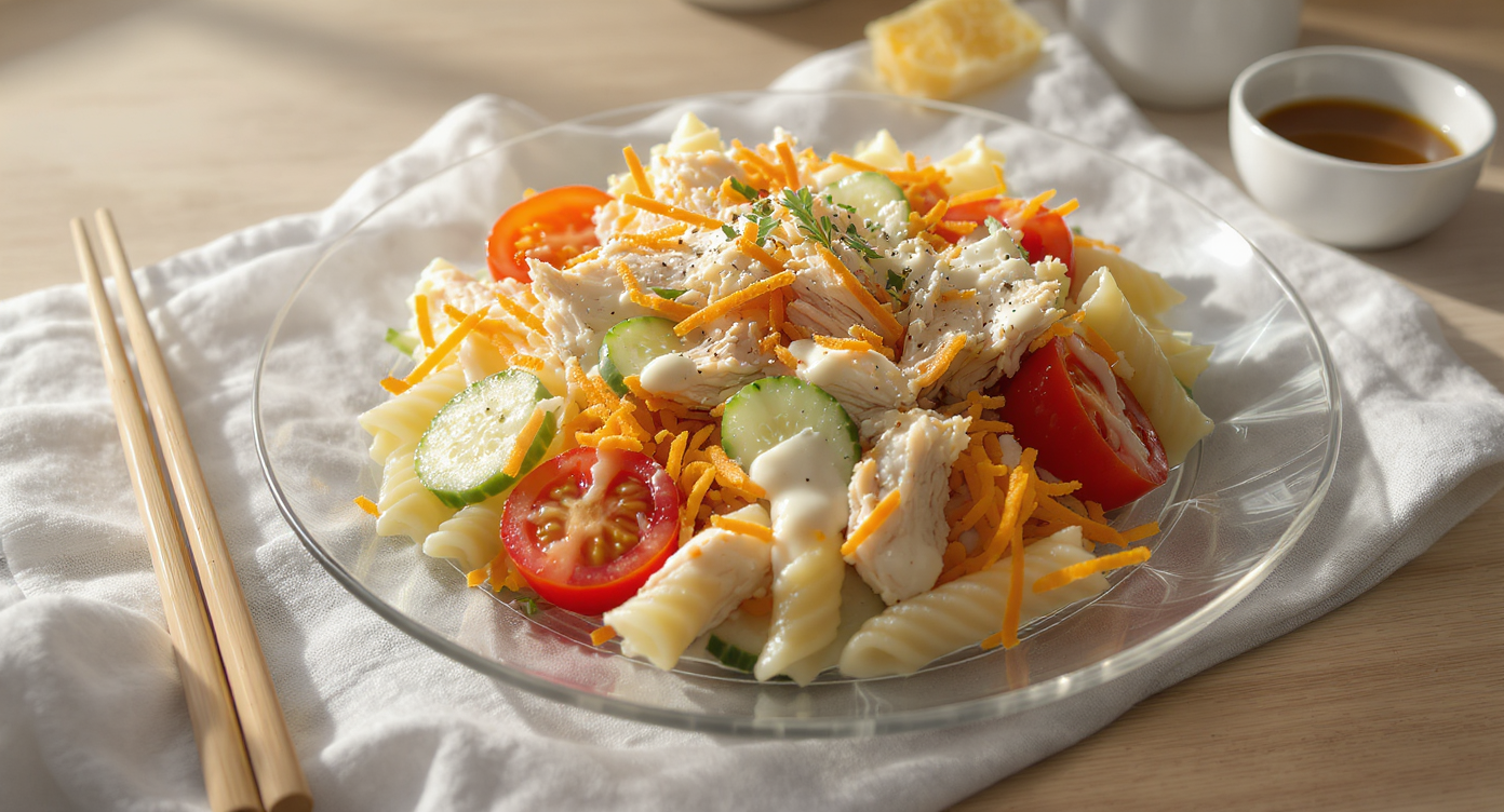 Cool Chicken Pasta Salad for a Hot Day
