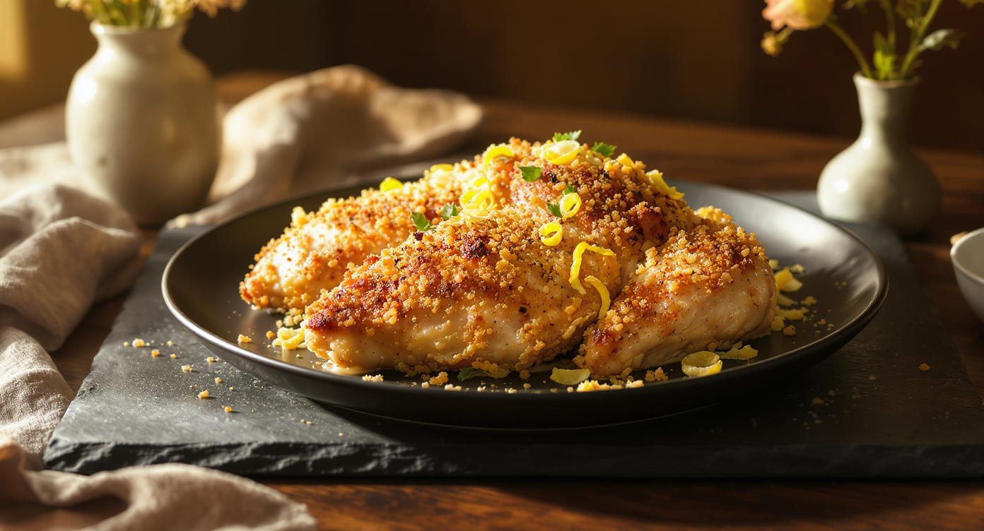 Buttermilk-Parmesan Crusted Chicken