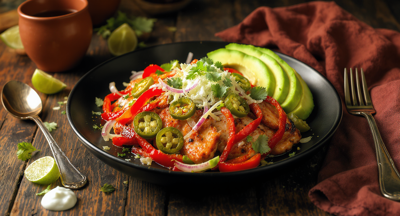 Spicy Mexican Chicken Skillet (High-Protein, Low-Carb)
